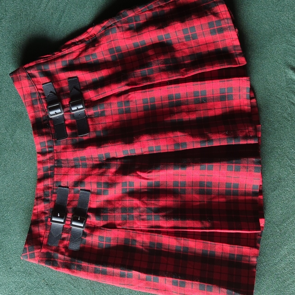 Plaid skirt